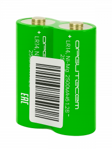 Аккумулятор LR14,R14, Тип С, 2500мАч, 1.2V, 2шт Орбита